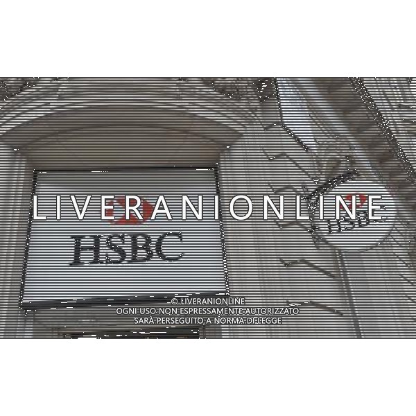 The HSBC Bank HQ in London. Ref: ZB521_114359_0028 COMPULSORY CREDIT: David Wimsett/World Pictures/Photoshot AG ALDO LIVERANI ONLY ITALY
