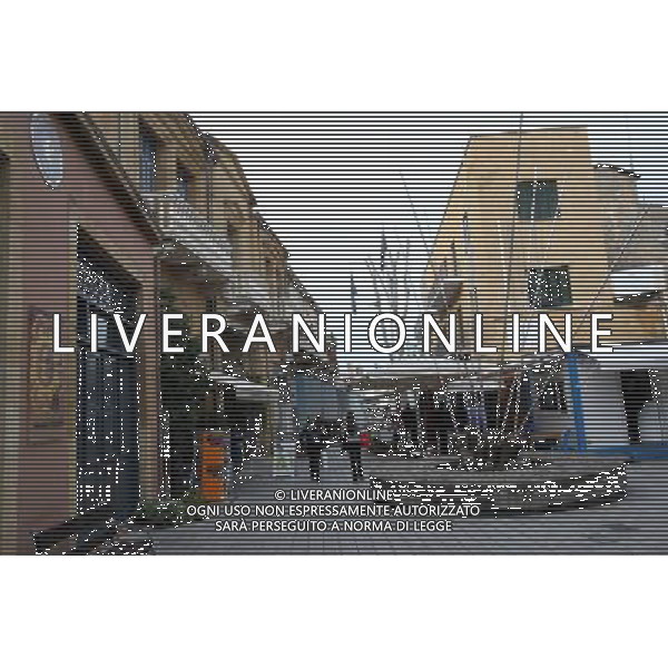 CIPRO-NICOSIA 25.01.2011 NICOSIA - NAZIONI UNITE NELLA ZONA DI CONFINE TAMPONE CIPRO - linea verde ULICZKI --- STREETS FOT. PIOTR KUCZA/NEWSPIX.PL AGALDOLIVERANI ONLYITALY