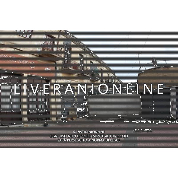 CIPRO-NICOSIA 25.01.2011 NICOSIA - NAZIONI UNITE NELLA ZONA DI CONFINE TAMPONE CIPRO - linea verde ULICZKI --- STREETS FOT. PIOTR KUCZA/NEWSPIX.PL AGALDOLIVERANI ONLYITALY