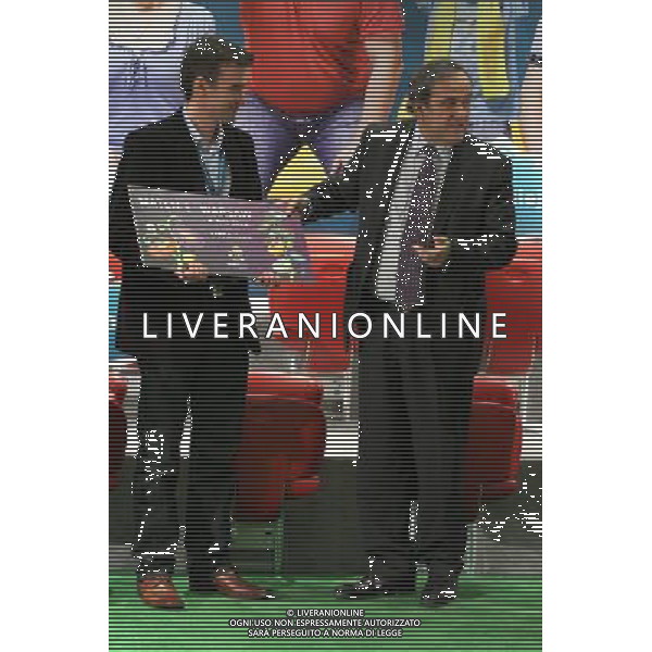 WARSZAWA 01.03.2011 INAUGURACJA SPRZEDAZY BILETOW NA EURO 2012 N Z MICHEL PLATINI MICHAL PIESCIUK/ NEWSPIX.PL WARSAW 01.03.2011 BEGINNING OF EURO 2012 TICKET SALES MICHEL PLATINI MICHAL PIESCIUK/ NEWSPIX.PL 2012 POLAND - UKRAIN UEFA EURO 2012 TICKETS SALES ( FOOTBALL SPORT POLAND UEFA EURO 2012 ) --- Newspix.pl /AG ALDO LIVERANI SAS UEFA EURO 2012 vendita biglietti (Sport Calcio UEFA EURO UCRAINA-POLONIA 2012) - ITALY ONLY - *** Local Caption *** .