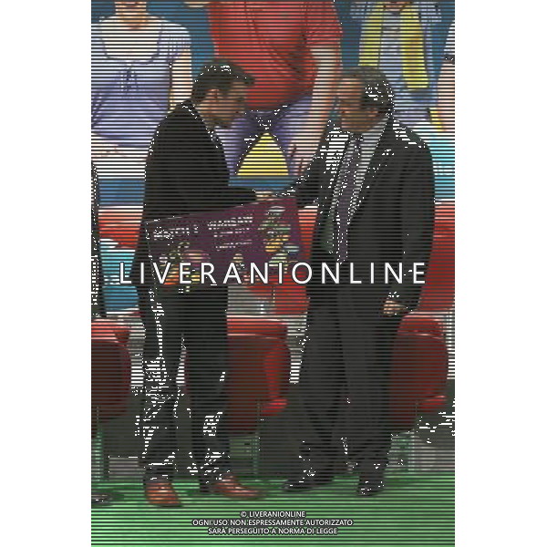 WARSZAWA 01.03.2011 INAUGURACJA SPRZEDAZY BILETOW NA EURO 2012 N Z MICHEL PLATINI MICHAL PIESCIUK/ NEWSPIX.PL WARSAW 01.03.2011 BEGINNING OF EURO 2012 TICKET SALES MICHEL PLATINI MICHAL PIESCIUK/ NEWSPIX.PL 2012 POLAND - UKRAIN UEFA EURO 2012 TICKETS SALES ( FOOTBALL SPORT POLAND UEFA EURO 2012 ) --- Newspix.pl /AG ALDO LIVERANI SAS UEFA EURO 2012 vendita biglietti (Sport Calcio UEFA EURO UCRAINA-POLONIA 2012) - ITALY ONLY - *** Local Caption *** .