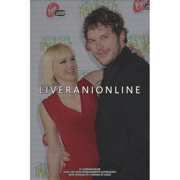 2 March 2011 - Los Angeles, California - Anna Faris and Chris Pratt. \'Take Me Home Tonight\' Los Angeles Premiere held at Regal Cinemas LA Live. Photo Credit: Byron Purvis/AdMedia AG. ALDO LIVERANI SAS ITALY ONLY *** Local Caption *** .