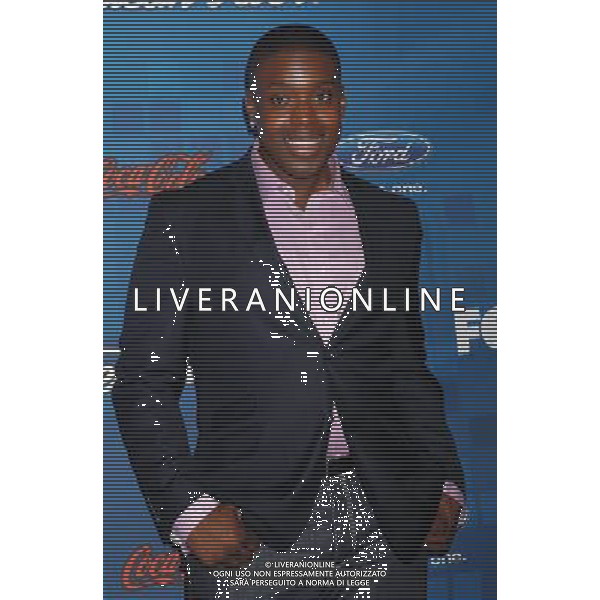 Jacob Lusk Photo by Janet Gough \'American Idol\' Season 10 Finalists Party at The Grove Rooftop Parking Structure March 3, 2011 - Los Angeles, California WORLD RIGHTS excluding USA, South Africa, Australia and Germany AG. ALDO LIVERANI SAS ITALY ONLY *** Local Caption *** .