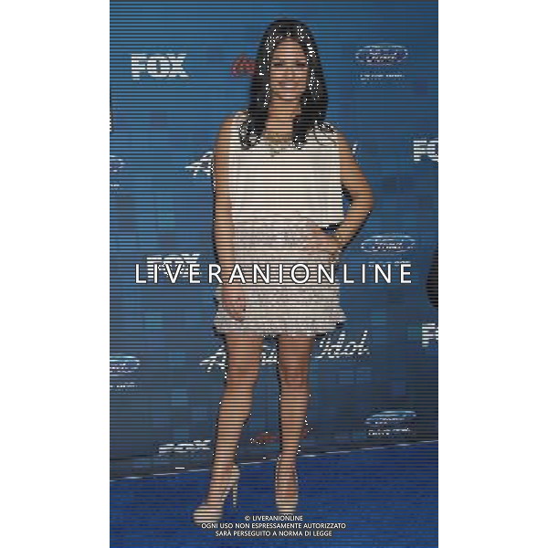 Pia Toscano Photo by Janet Gough \'American Idol\' Season 10 Finalists Party at The Grove Rooftop Parking Structure March 3, 2011 - Los Angeles, California WORLD RIGHTS excluding USA, South Africa, Australia and Germany AG. ALDO LIVERANI SAS ITALY ONLY *** Local Caption *** .