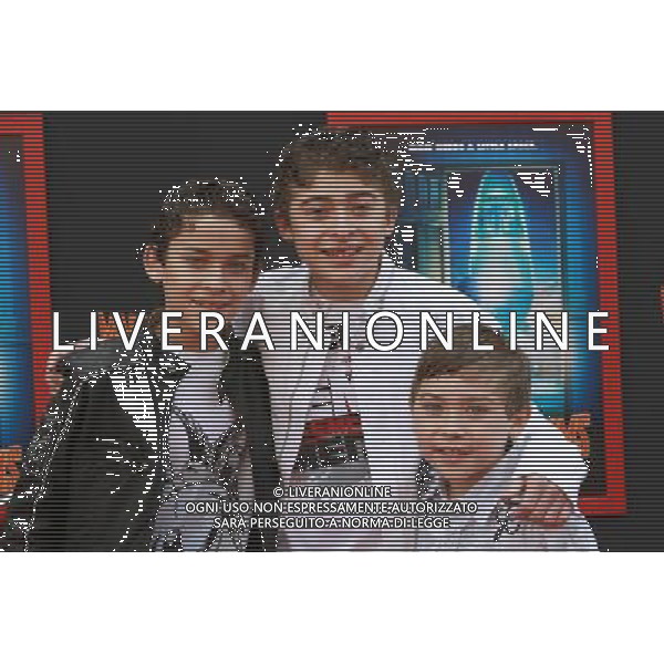 6 March 2011 - Hollywood, California - Ryan, Robert and Raymond Ochoa. \'Mars Needs Moms 3D\' Los Angeles Premiere Held At The EL Capitan Theatre. Photo Credit: Kevan Brooks/AdMedia AG. ALDO LIVERANI SAS ITALY ONLY *** Local Caption *** .