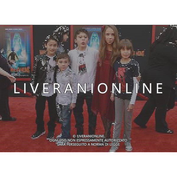6 March 2011 - Hollywood, California - Ryan, Robert and Raymond Ochoa and Guests. \'Mars Needs Moms 3D\' Los Angeles Premiere Held At The EL Capitan Theatre. Photo Credit: Kevan Brooks/AdMedia AG. ALDO LIVERANI SAS ITALY ONLY *** Local Caption *** .