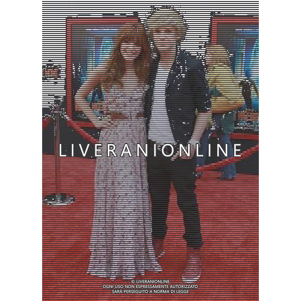 6 March 2011 - Hollywood, California - Coty Simpson, Bella Thorne. \'Mars Needs Moms 3D\' Los Angeles Premiere Held At The EL Capitan Theatre. Photo Credit: Kevan Brooks/AdMedia AG. ALDO LIVERANI SAS ITALY ONLY *** Local Caption *** .
