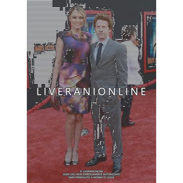 6 March 2011 - Hollywood, California - Clare Grant (L) and Seth Green. \'Mars Needs Moms 3D\' Los Angeles Premiere Held At The EL Capitan Theatre. Photo Credit: Kevan Brooks/AdMedia AG. ALDO LIVERANI SAS ITALY ONLY *** Local Caption *** .