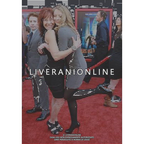 6 March 2011 - Hollywood, California - Mindy Sterling, Elisabeth Harnois. \'Mars Needs Moms 3D\' Los Angeles Premiere Held At The EL Capitan Theatre. Photo Credit: Kevan Brooks/AdMedia AG. ALDO LIVERANI SAS ITALY ONLY *** Local Caption *** .