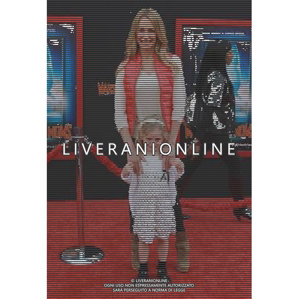 6 March 2011 - Hollywood, California - Taylor Armstrong and daughter Kennedy Armstrong. \'Mars Needs Moms 3D\' Los Angeles Premiere Held At The EL Capitan Theatre. Photo Credit: Kevan Brooks/AdMedia AG. ALDO LIVERANI SAS ITALY ONLY *** Local Caption *** .