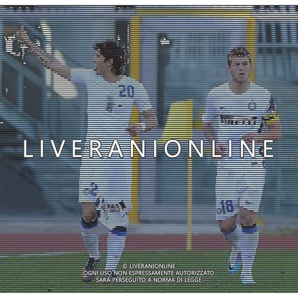 63Á Edizione Viareggio Cup World Football Tournament - Coppa Carnevale - Finale Livorno- 07.03.2011 nella foto esultanza di dell\'agnello dopo gol /Ph.Vitez-Ag. Aldo Liverani