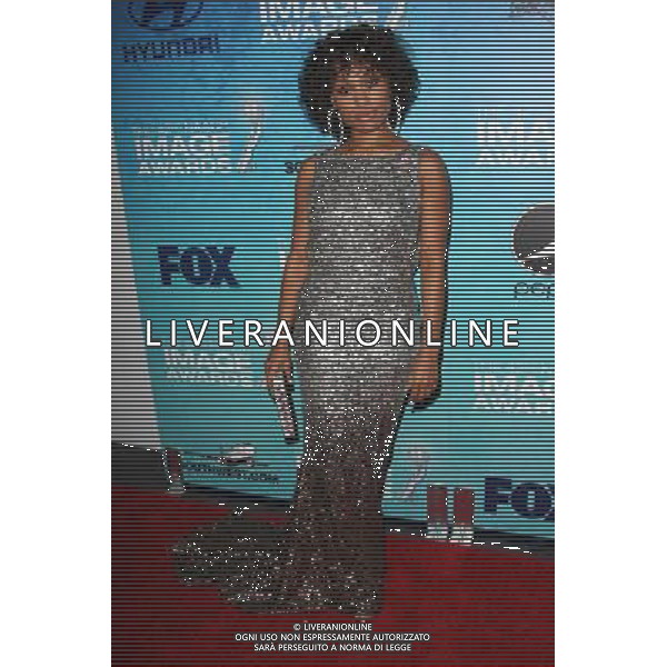04 March 2011 - Beverly Hills, California - Angell Conwell. 42nd Annual NAACP Image Awards Post-show gala Held at The SLS Hotel. Photo Credit: Tommaso Boddi/AdMedia AG. ALDO LIVERANI SAS ITALY ONLY *** Local Caption *** .