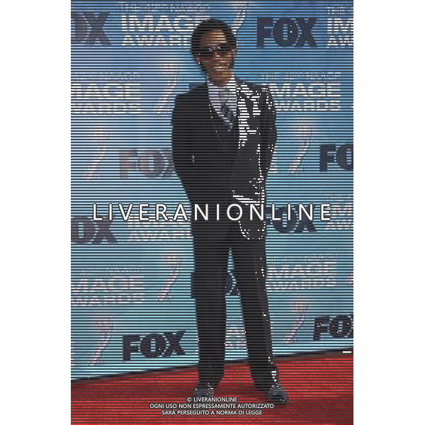 4 March 2011 - Los Angeles, California - Lance Robertson. 42nd Annual NAACP Image Awards - Arrivals held at the Shrine Auditorium. Photo Credit: Byron Purvis/AdMedia AG. ALDO LIVERANI SAS ITALY ONLY *** Local Caption *** .