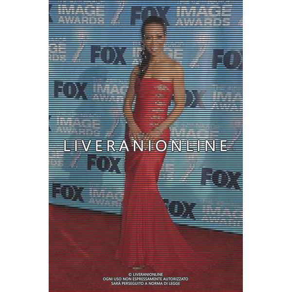 4 March 2011 - Los Angeles, California - Shaun Robinson. 42nd Annual NAACP Image Awards - Arrivals held at the Shrine Auditorium. Photo Credit: Byron Purvis/AdMedia AG. ALDO LIVERANI SAS ITALY ONLY *** Local Caption *** .
