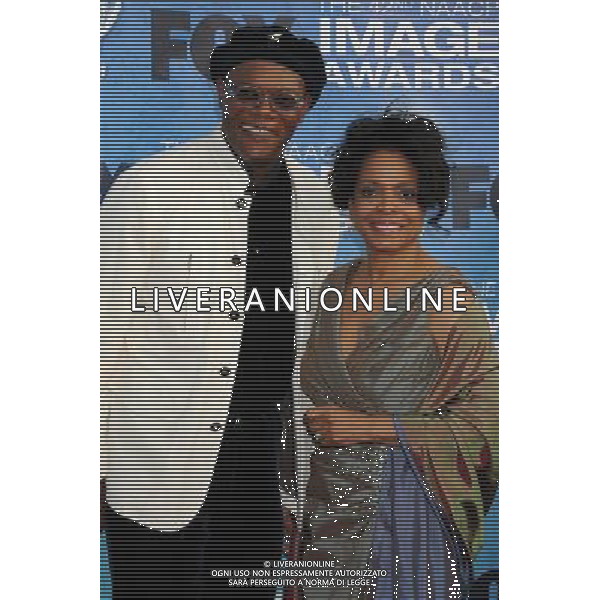 4 March 2011 - Los Angeles, California - Samuel L. Jackson. 42nd Annual NAACP Image Awards - Arrivals held at the Shrine Auditorium. Photo Credit: Byron Purvis/AdMedia AG. ALDO LIVERANI SAS ITALY ONLY *** Local Caption *** .