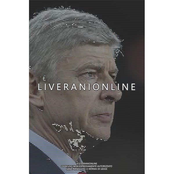 Arsenal\'s Arsene Wenger during UEFA Champions League match.March 8,2011. Photo: Acero / Alterphotos / ALFAQUI /AG ALDO LIVERANI SAS CHAMPIONS LEAGUE BARCELLONA ARSENAL - ITALY ONLY -