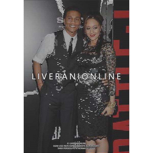 Cory Hardrict and wife Tia Mowry Photo by Janet Gough \'Battle: Los Angeles\' Los Angeles Premiere at the Regency Village Theatre March 8, 2011 - Westwood, California /AG ALDO LIVERANI SAS - ITALY ONLY -