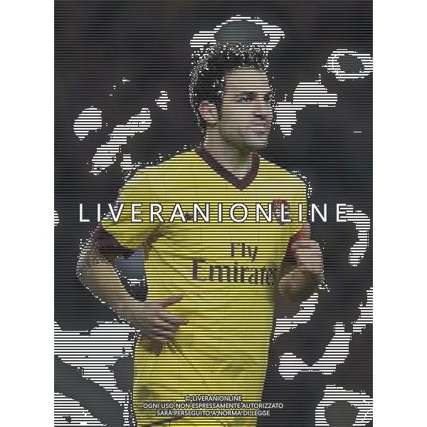 Arsenal\'s Cesc Fabregas during the UEFA Champions League second round of 16 match between Barcelona FC and Arsenal in the Nou Camp Stadium, Barcelona, Spain, 8 March 2011. Barcelona won 3-1. AG. ALDO LIVERANI SAS ITALY ONLY *** Local Caption *** .