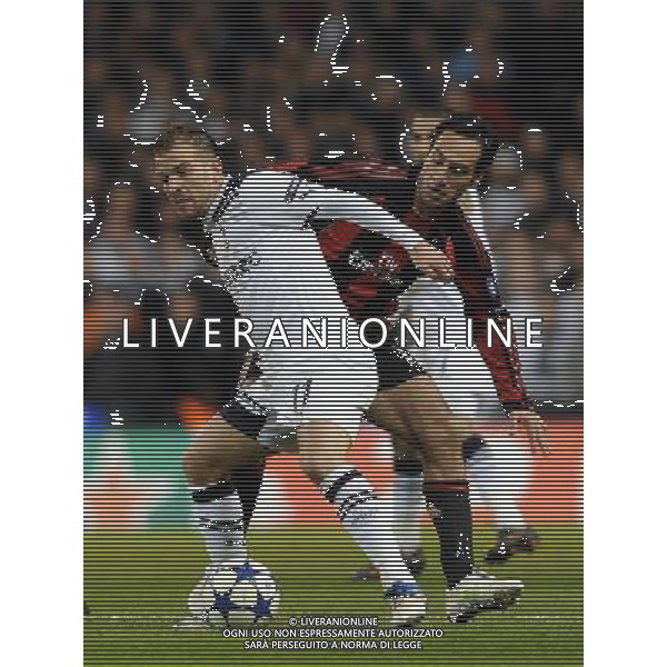 UEFA Champions League 2010/2011 Round of 16 Londra - 09.03.2011 Tottenham-Milan Nella Foto:van der vaart e nesta /Ph.Vitez-Ag. Aldo Liverani