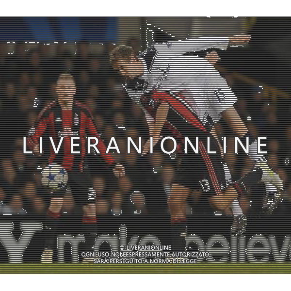 UEFA Champions League 2010/2011 Round of 16 Londra - 09.03.2011 Tottenham-Milan Nella Foto:crouch e nesta /Ph.Vitez-Ag. Aldo Liverani
