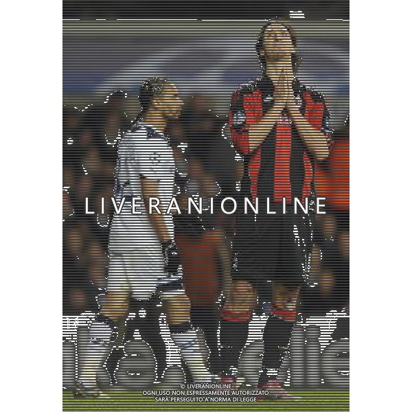 UEFA Champions League 2010/2011 Round of 16 Londra - 09.03.2011 Tottenham-Milan Nella Foto::ibrahimovic /Ph.Vitez-Ag. Aldo Liverani