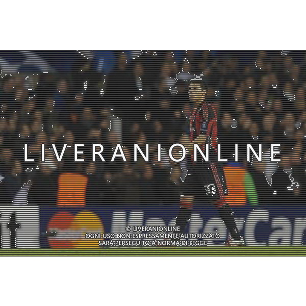 UEFA Champions League 2010/2011 Round of 16 Londra - 09.03.2011 Tottenham-Milan Nella Foto:delusione thiago silva /Ph.Vitez-Ag. Aldo Liverani
