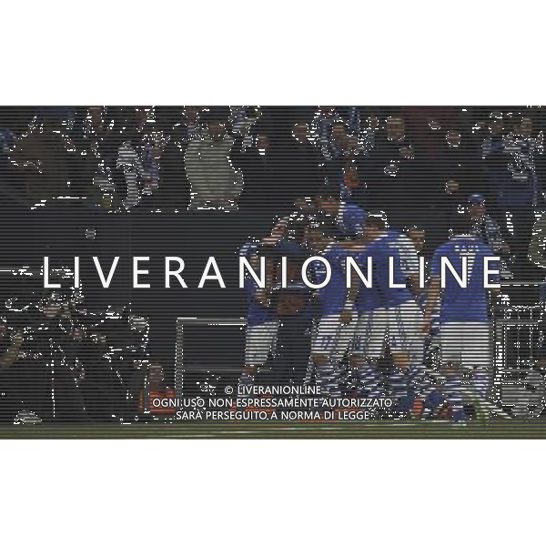 Fussball, 09.03.2011 Champions League 2010/2011 FC Schalke 04 - FC Valencia Achtelfinale ESULTANZA SHALKE 04 CALCIO Champions League, FC Schalke 04 - FC Valencia ©FIROSPORTPHOTO/AG ALDO LIVERANI SAS - ITALY ONLY - *** Local Caption *** .