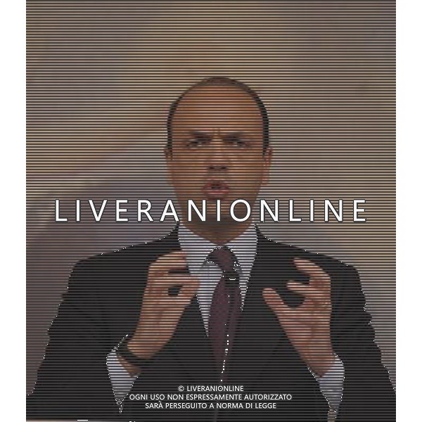 Roma - 10/03/2011 - Palazzo Chigi - Conferenza stampa di Silvio Berlusconi e Angelino Alfano - nella foto: Angelino Alfano © Fabrizio Corradetti - ag. Aldo Liverani sas