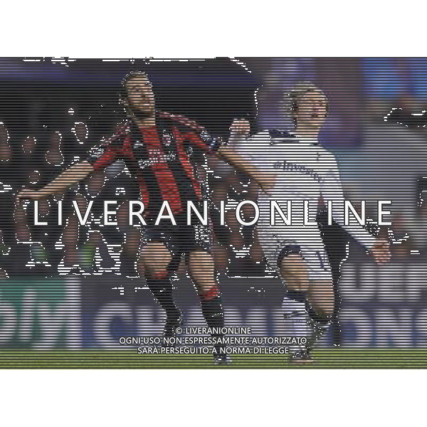 UEFA Champions League 2010/2011 Round of 16 Londra - 09.03.2011 Tottenham-Milan Nella Foto:Mathieu Flamini-Luka Modric /Ph.Vitez-Ag. Aldo Liverani