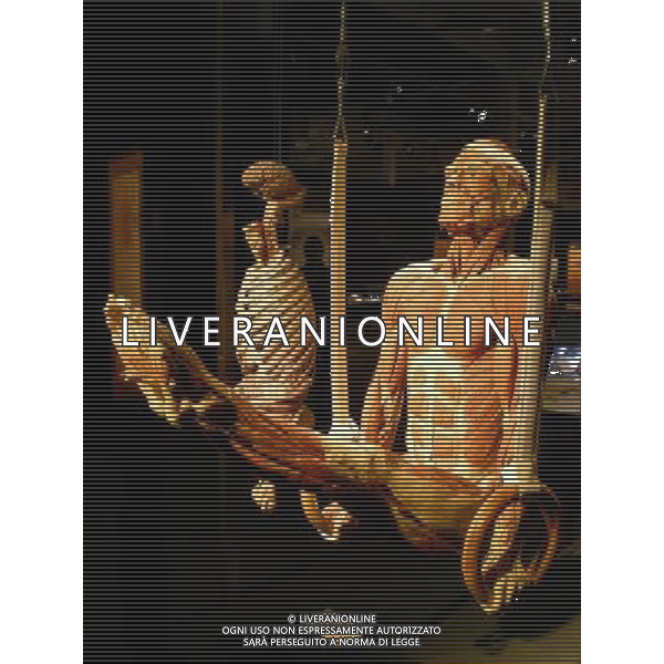 \'Body worlds and the cycle of life\' exhibition at Istanbul Modern antrepo 3 in Istanbul, Turkey. Questa nuova mostra dal medico anatomista e pionieristico Dr. Gunther von Hagens offre una presentazione speciale sul ciclo di vita umana e l\'arco di invecchiamento. La mostra presenta pi *** Local Caption *** .
