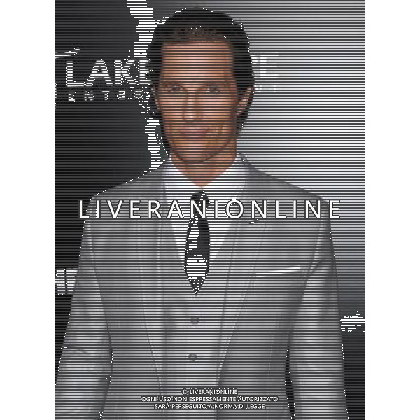 Matthew McConaughey Photo by Gilbert Flores \'The Lincoln Lawyer\' Los Angeles Screening at the ArcLight Cinemas March 10, 2011 - Hollywood, California AG. ALDO LIVERANI SAS ITALY ONLY *** Local Caption *** .