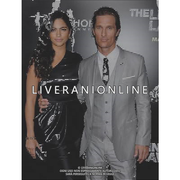 Matthew McConaughey and wife Camila Alves Photo by Gilbert Flores \'The Lincoln Lawyer\' Los Angeles Screening at the ArcLight Cinemas March 10, 2011 - Hollywood, California AG. ALDO LIVERANI SAS ITALY ONLY *** Local Caption *** .