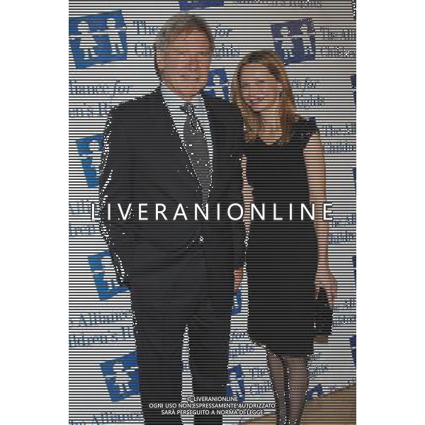 Harrison Ford and wife Calista Flockhart Photo by Janet Gough 18th Annual Alliance For Children\'s Rights Gala at the Beverly Hilton Hotel March 10, 2011 - Beverly Hills, California AG.ALDO LIVERANI SAS ITALY ONLY