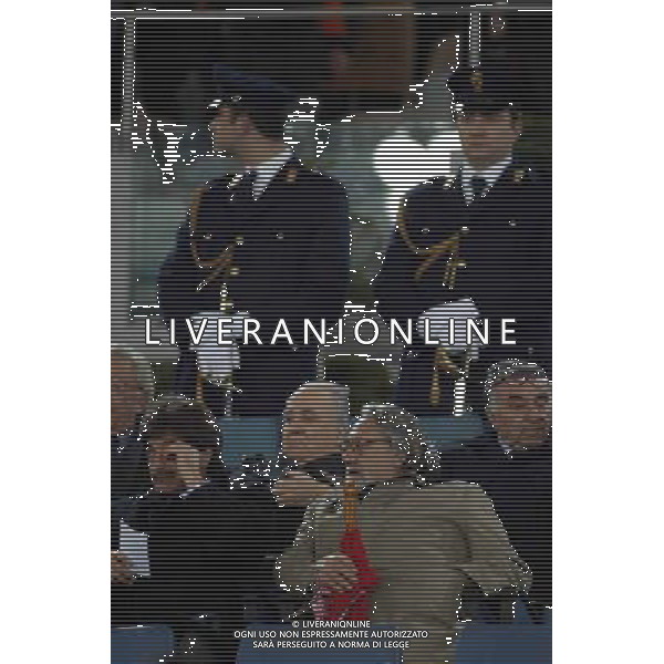 Roma-Villareal Coppa uefa 25/03/2004 nella foto franco sensi foto gianni nucci/agenzia aldo liverani