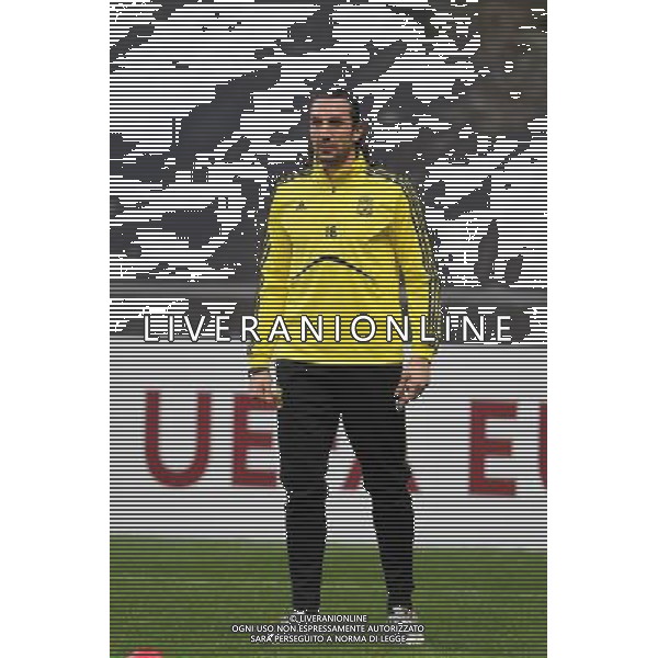 20110309: BRAGA, PORTUGAL - Liverpool FC training session before Europa League match against SC Braga. In picture: Kyrgiakos. PHOTO: Pedro Benavente/CITYFILES LIGA EUROPY UEFA SEZON 2010/2011 PILKA NOZNA TRENING LIVERPPOL PRED MECZEM Z BRAGA FOT. CITYFILES/NEWSPIX.PL PORTUGAL,BRAZIL,SPAIN,GERMANY,FRANCE,UK OUT !!! --- Newspix.pl ALLENAMENTO E CONFERENZA STAMPA DEL LIVERPOOL CALCIO A BRAGA ©AG ALDO LIVERANI SAS - ITALY ONLY - *** Local Caption *** .