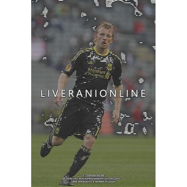 20110310: BRAGA, PORTUGAL - SC Braga vs Liverpool FC: Europa League 2010/2011, round of 8, 1st leg. In picture: Dirk Kuyt. PHOTO: Pedro Benavente/CITYFILES LIGA EUROPY UEFA SEZON 2010/2011 PILKA NOZNA BRAGA - LIVERPOOL FOT. CITYFILES/NEWSPIX.PL PORTUGAL,BRAZIL,SPAIN,GERMANY,FRANCE,UK OUT !!! --- Newspix.pl EUROIPA LEAGUE BRAGA-LIVERPOOL ©AG ALDO LIVERNAI SAS - ITALY ONLY - *** Local Caption *** .