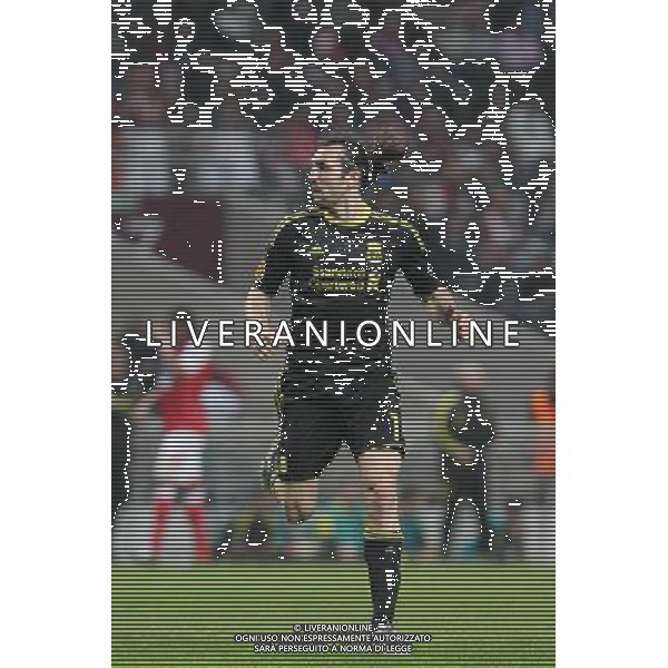 20110310: BRAGA, PORTUGAL - SC Braga vs Liverpool FC: Europa League 2010/2011, round of 8, 1st leg. In picture: Sotiris Kyrgiakos. PHOTO: Pedro Benavente/CITYFILES LIGA EUROPY UEFA SEZON 2010/2011 PILKA NOZNA BRAGA - LIVERPOOL FOT. CITYFILES/NEWSPIX.PL PORTUGAL,BRAZIL,SPAIN,GERMANY,FRANCE,UK OUT !!! --- Newspix.pl EUROIPA LEAGUE BRAGA-LIVERPOOL ©AG ALDO LIVERNAI SAS - ITALY ONLY - *** Local Caption *** .
