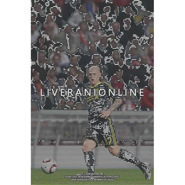20110310: BRAGA, PORTUGAL - SC Braga vs Liverpool FC: Europa League 2010/2011, round of 8, 1st leg. In picture: Martin Skrtel. PHOTO: Pedro Benavente/CITYFILES LIGA EUROPY UEFA SEZON 2010/2011 PILKA NOZNA BRAGA - LIVERPOOL FOT. CITYFILES/NEWSPIX.PL PORTUGAL,BRAZIL,SPAIN,GERMANY,FRANCE,UK OUT !!! --- Newspix.pl EUROIPA LEAGUE BRAGA-LIVERPOOL ©AG ALDO LIVERNAI SAS - ITALY ONLY - *** Local Caption *** .