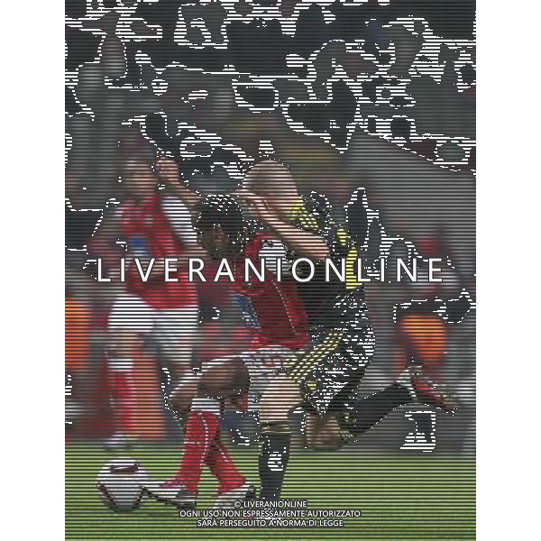 20110310: BRAGA, PORTUGAL - SC Braga vs Liverpool FC: Europa League 2010/2011, round of 8, 1st leg. In picture: Leandro Salino. PHOTO: Pedro Benavente/CITYFILES LIGA EUROPY UEFA SEZON 2010/2011 PILKA NOZNA BRAGA - LIVERPOOL FOT. CITYFILES/NEWSPIX.PL PORTUGAL,BRAZIL,SPAIN,GERMANY,FRANCE,UK OUT !!! --- Newspix.pl EUROIPA LEAGUE BRAGA-LIVERPOOL ©AG ALDO LIVERNAI SAS - ITALY ONLY - *** Local Caption *** .