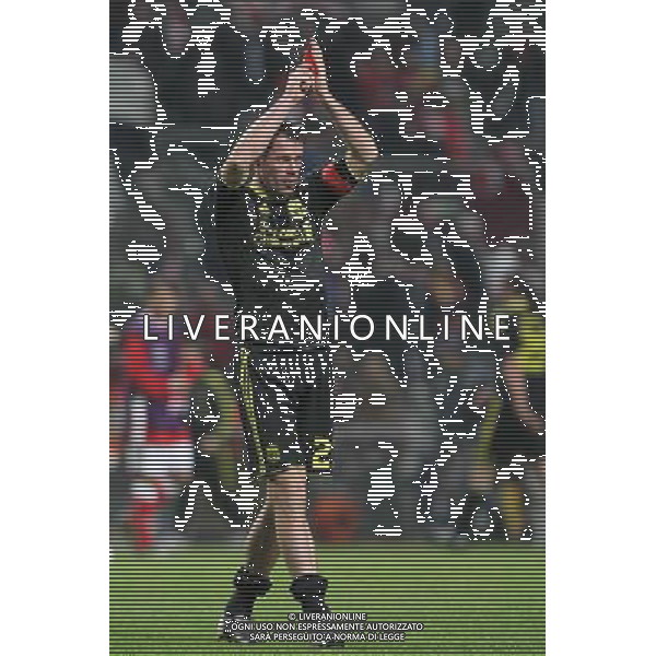 20110310: BRAGA, PORTUGAL - SC Braga vs Liverpool FC: Europa League 2010/2011, round of 8, 1st leg. In picture: Jamie Carragher. PHOTO: Pedro Benavente/CITYFILES LIGA EUROPY UEFA SEZON 2010/2011 PILKA NOZNA BRAGA - LIVERPOOL FOT. CITYFILES/NEWSPIX.PL PORTUGAL,BRAZIL,SPAIN,GERMANY,FRANCE,UK OUT !!! --- Newspix.pl EUROIPA LEAGUE BRAGA-LIVERPOOL ©AG ALDO LIVERNAI SAS - ITALY ONLY - *** Local Caption *** .