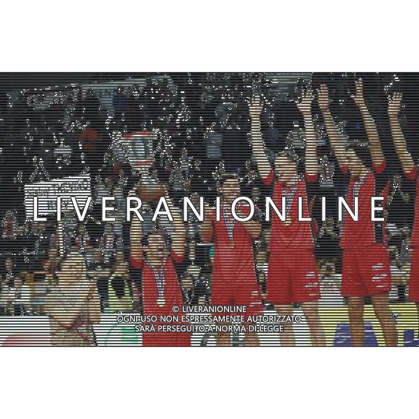 12.03.2011 KEDZIERZYN KOZLE SIATKOWKA MEZCZYZN 2011 PUCHAR CEV FINAL SEZON 2010/2011 MEN VOLLEYBALL 20011 CEV CUP FINAL SEASON 2010/2011 ZAKSA KEDZIERZYN KOZLE - SISLEY TREVISO N/Z MEDAL CEREMONY SAMUELE PAPI FOT LUKASZ LASKOWSKI / PRESSFOCUS / NEWSPIX.PL --- Newspix.pl AG ALDO LIVERANI S A S ONLY ITALY *** Local Caption *** www.newspix.pl mail us: info@newspix.pl call us: 0048 022 23 22 222 --- Polish Picture Agency by Ringier Axel Springer Poland