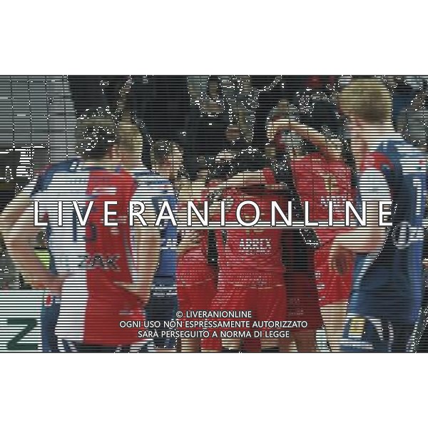12.03.2011 KEDZIERZYN KOZLE SIATKOWKA MEZCZYZN 2011 PUCHAR CEV FINAL SEZON 2010/2011 MEN VOLLEYBALL 20011 CEV CUP FINAL SEASON 2010/2011 ZAKSA KEDZIERZYN KOZLE - SISLEY TREVISO N/Z RADOSC SISLEY PO OSTATNIM PUNKCIE, SISLEY VICTORY CELEBRATION FOT LUKASZ LASKOWSKI / PRESSFOCUS / NEWSPIX.PL --- Newspix.pl AG ALDO LIVERANI S A S ONLY ITALY *** Local Caption *** www.newspix.pl mail us: info@newspix.pl call us: 0048 022 23 22 222 --- Polish Picture Agency by Ringier Axel Springer Poland