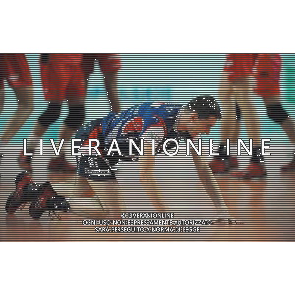 12.03.2011 KEDZIERZYN KOZLE SIATKOWKA MEZCZYZN 2011 PUCHAR CEV FINAL SEZON 2010/2011 MEN VOLLEYBALL 20011 CEV CUP FINAL SEASON 2010/2011 ZAKSA KEDZIERZYN KOZLE - SISLEY TREVISO N/Z SMUTEK PO PORAZCE MICHAL RUCIAK FOT LUKASZ LASKOWSKI / PRESSFOCUS / NEWSPIX.PL --- Newspix.pl AG ALDO LIVERANI S A S ONLY ITALY *** Local Caption *** www.newspix.pl mail us: info@newspix.pl call us: 0048 022 23 22 222 --- Polish Picture Agency by Ringier Axel Springer Poland