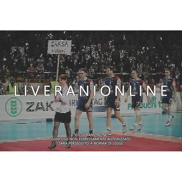 12.03.2011 KEDZIERZYN KOZLE SIATKOWKA MEZCZYZN 2011 PUCHAR CEV FINAL SEZON 2010/2011 MEN VOLLEYBALL 20011 CEV CUP FINAL SEASON 2010/2011 ZAKSA KEDZIERZYN KOZLE - SISLEY TREVISO N/Z DEKORACJA FOT LUKASZ LASKOWSKI / PRESSFOCUS / NEWSPIX.PL --- Newspix.pl AG ALDO LIVERANI S A S ONLY ITALY *** Local Caption *** www.newspix.pl mail us: info@newspix.pl call us: 0048 022 23 22 222 --- Polish Picture Agency by Ringier Axel Springer Poland