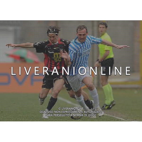 Lega Pro 1¡ Divisione Girone A 2010/2011 26¡Giornata Ferrara - 13.03.2011 Spal-Sorrento Nella Foto:Melara Fabrizio-Manco Gaetano /Ph.Vitez-Ag. Aldo Liverani