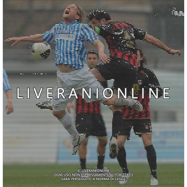 Lega Pro 1¡ Divisione Girone A 2010/2011 26¡Giornata Ferrara - 13.03.2011 Spal-Sorrento Nella Foto:Maurizio Bedin-Nicodemo Attlio /Ph.Vitez-Ag. Aldo Liverani