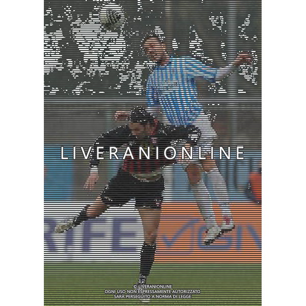 Lega Pro 1¡ Divisione Girone A 2010/2011 26¡Giornata Ferrara - 13.03.2011 Spal-Sorrento Nella Foto:Battaglia Francesco-Pignalosa Gaetano /Ph.Vitez-Ag. Aldo Liverani