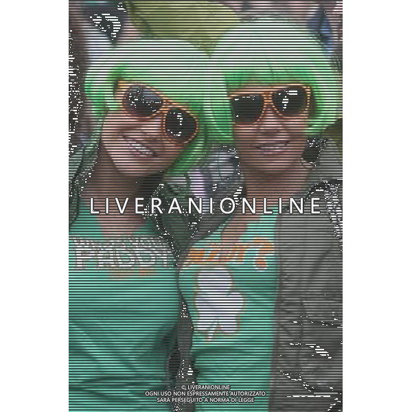 St Patricks Day Festival held in Trafalgar suare. AG. ALDO LIVERANI SAS ITALY ONLY *** Local Caption *** .