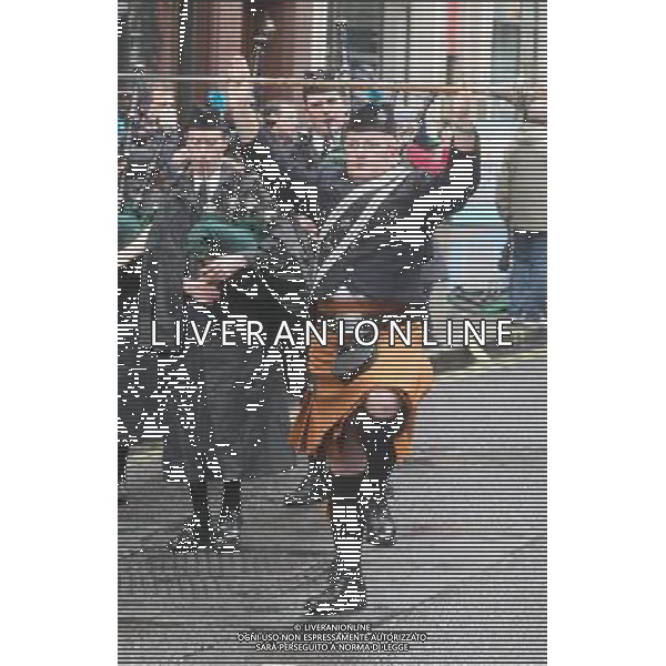 St Patricks Day Festival held in Trafalgar suare. AG. ALDO LIVERANI SAS ITALY ONLY *** Local Caption *** .