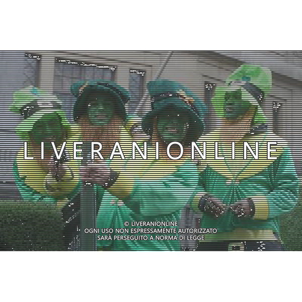 St Patricks Day Festival held in Trafalgar suare. AG. ALDO LIVERANI SAS ITALY ONLY *** Local Caption *** .